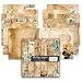 iKammo Vintage Scrapbook Paper Retro Patterned Paper 121224 Sheets DoubleSided Retro Aeshetic CardStock Journaling Planner Papers Pad for Holiday Cardmaking DIY Origami Decorative Craft - Image 2