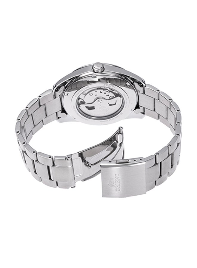 ORIENT Men Automatic Skeleton Red Dial Stainless Steel Men's Watch RA-AR0010R - Image 3