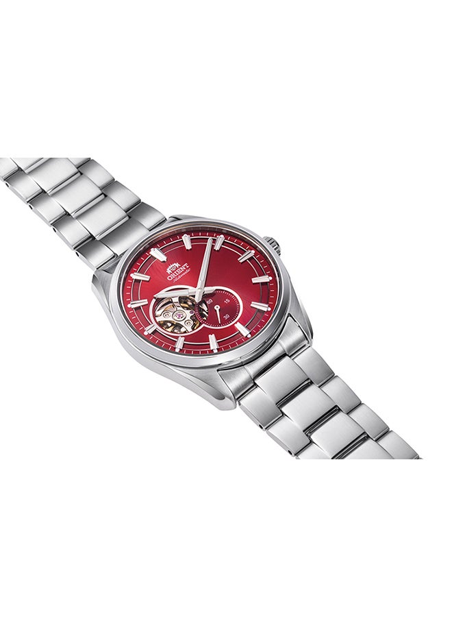 ORIENT Men Automatic Skeleton Red Dial Stainless Steel Men's Watch RA-AR0010R - Image 2