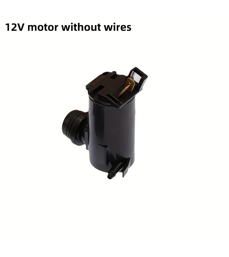 Universal 12V Wiper Washer Motor Pump With Wired Nozzle - Image 5