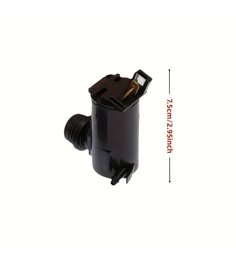 Universal 12V Wiper Washer Motor Pump With Wired Nozzle - Image 2