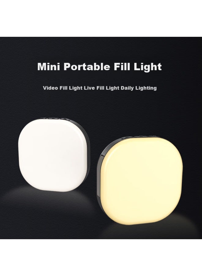 Dipple Dipuer, Tofu Light Fill Light, Rgb Photography Beauty Light, Camera Phone Desktop Photography Light, Outdoor Portable Handheld Led Pocket Light, Tofu Light - Image 5