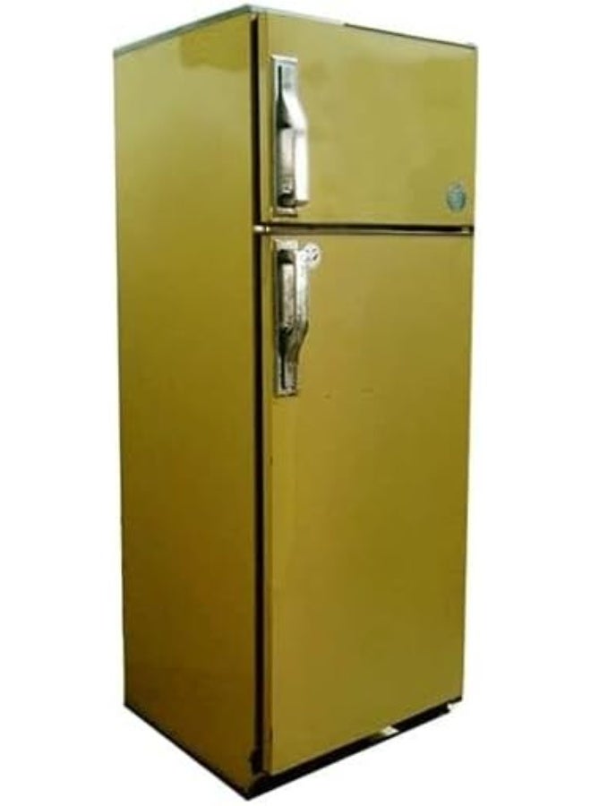 Kiriazi Kriazi 330 liter defrost refrigerator yellow K330