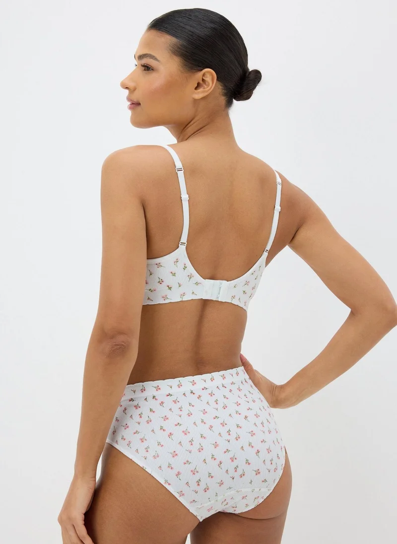 Matalan 2 Pack White Non Wired First Bras