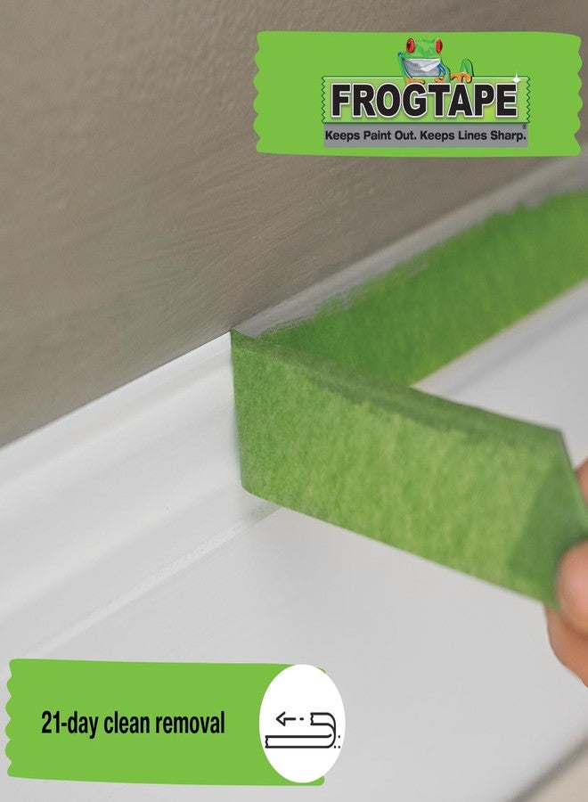 FrogTape Frog Tape Green Multi Surface Painters Masking Tape, Indoor Painting and Decorating for Sharp Lines and No Paint Bleed 36mm X 41.1m - Image 3