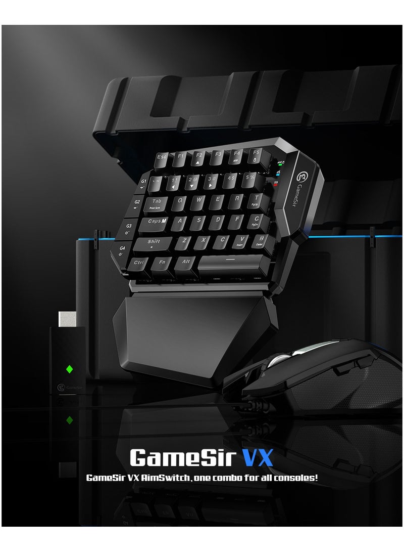 general Gaming Combo VX AimSwitch Keypad and Mouse 2.4G for All Consoles, Xbox One, PS4, PS3, Switch, PC - Image 3