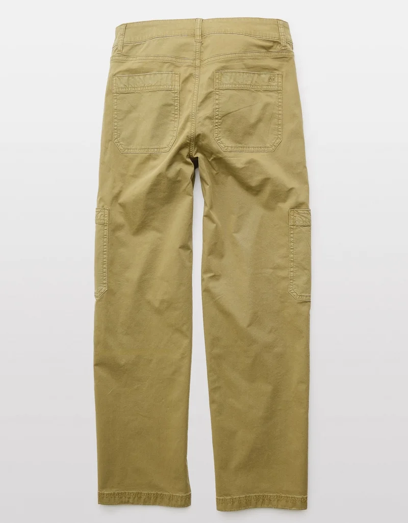 American Eagle AE Dreamy Drape Stretch Super High-Waisted Baggy Wide-Leg Pant