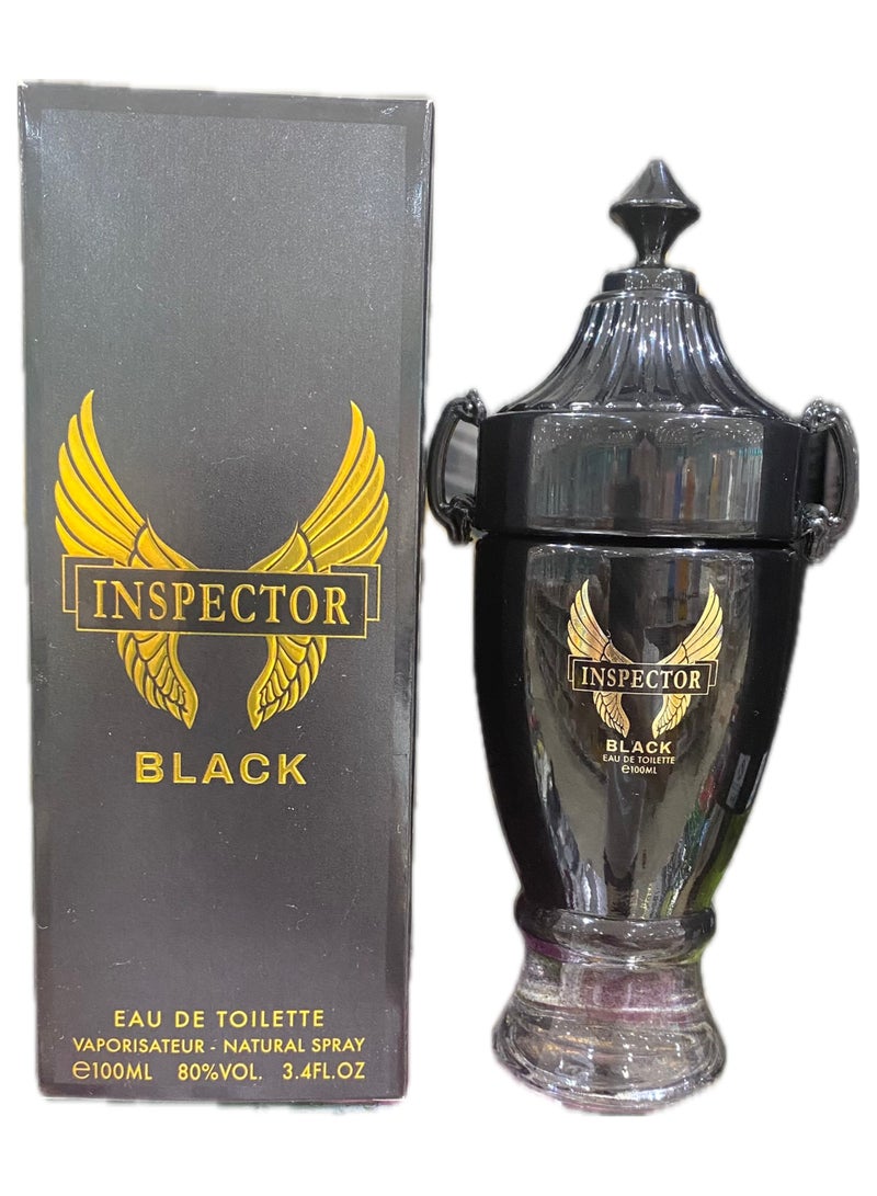 تي أر آي عطر انسبكتور بلاك او دي تواليت 100 مل من تي أر آي - Image 1