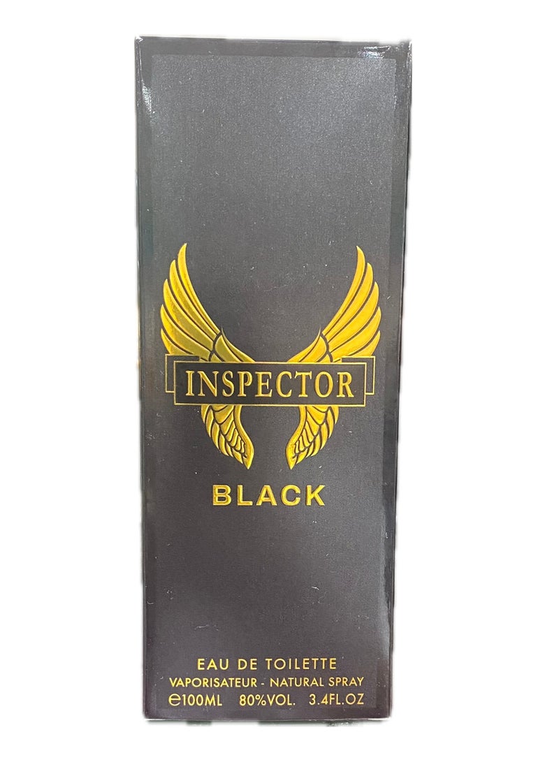 تي أر آي عطر انسبكتور بلاك او دي تواليت 100 مل من تي أر آي - Image 3