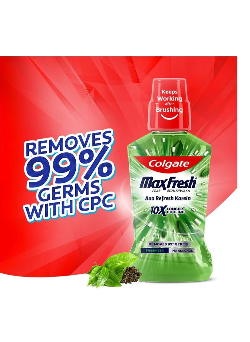 Colgate Plax Mouthwash with Fresh Green Mint Scent - Image 2