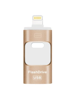 64GB USB Flash Drive, Shock Proof Durable External USB Flash Drive, Safe And Stable USB Memory Stick, Convenient And Fast I-flash Drive for iphone, (64GB Gold Color) - pzsku/Z96C9D4F8505EC257BC3EZ/45/_/1712388473/b5f7e43c-9a7c-460c-812c-e2a069ff221d