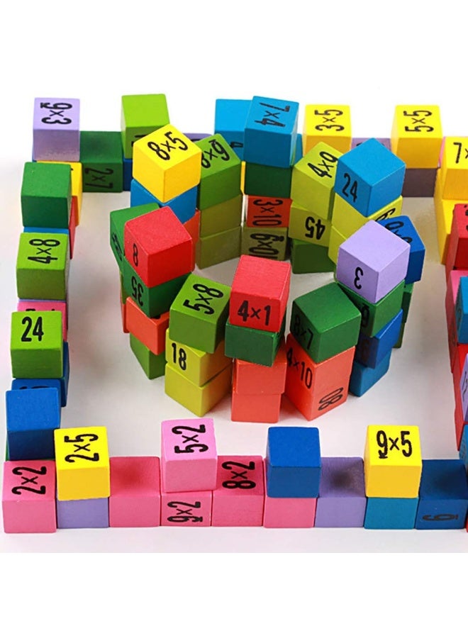 Toy Box Educational Wooden Math Toy Multiplication Game Preschool Toy for Kids - Image 5