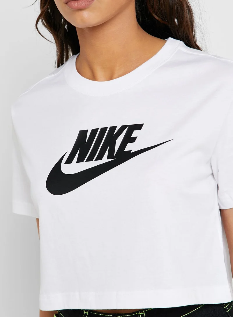 Nike Essential Futura Icon Cropped T-Shirt