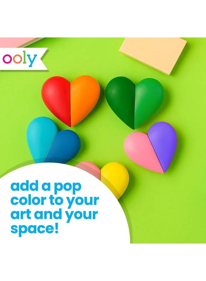 Ooly I Heart Art Erasable Crayons - Set of 6 - Image 4