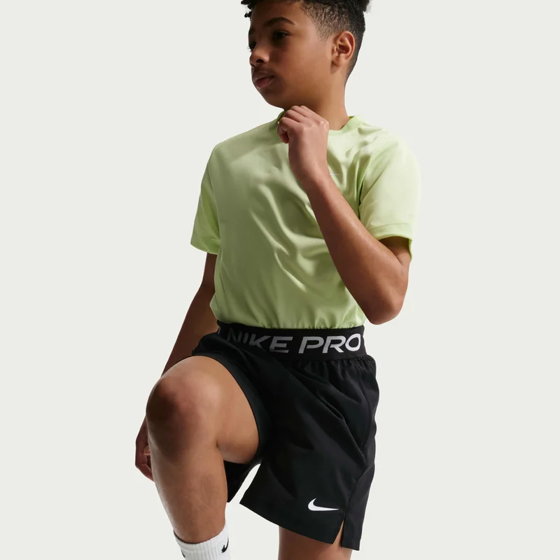 Nike Black Kids' Pro Dri-FIT Training Shorts  | Best Price UAE