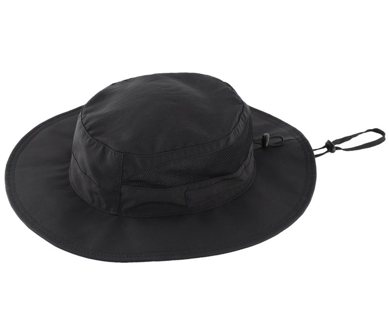 Connectyle UPF 50+ Sun Protection Hat for Women Ladies Sun Hat Quick Dry Summer Beach Hats Foldable Outdoor Safari Hats Black - Image 3