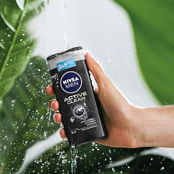 Nivea 6 x Nivea Men Active Clean Shampoo Gel for Men - Image 5