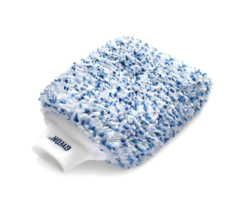قفاز غسيل السيارات Gyeon Smoothie EVO Microfiber - تصميم خال من الخدوش وبدون حواف - تنظيف آمن للطلاء - قفاز غسيل كوري من الألياف الدقيقة
