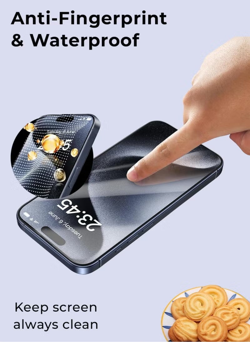Cityway Screen Protector, 9H Tempered Glass, Full Coverage for iPhone