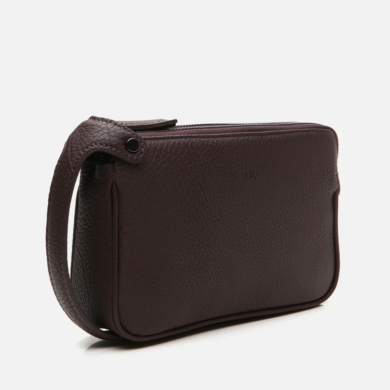 Hotiç 04CAH290420A480 GENUINE Leather Brown Men's Bag