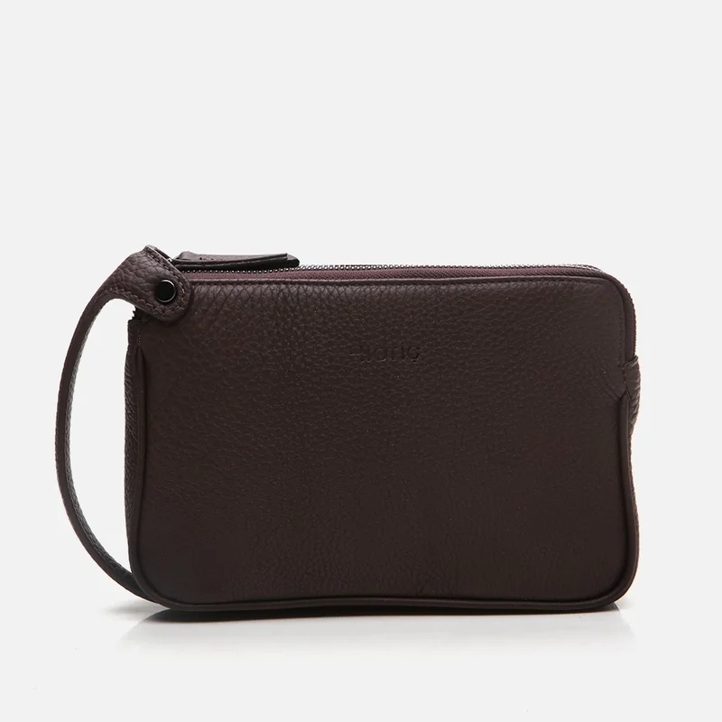 Hotiç 04CAH290420A480 GENUINE Leather Brown Men's Bag