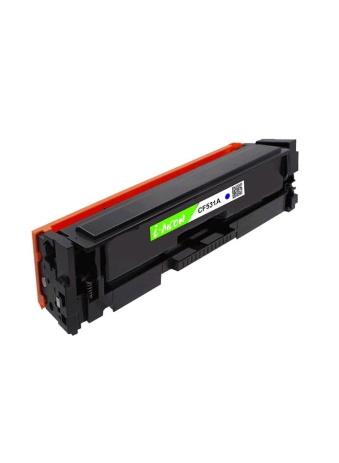 i-AICON Compatible Cyan Laser Toner CF531A 205A Cartridge 1100 Pages HP M154 M180 M181 - Image 2