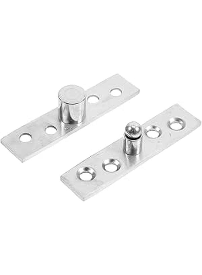 2Pcs Heavy Duty 360 Degree Rotating Concealed Pivot Hinges For Shed And Wood Doors - Image 1