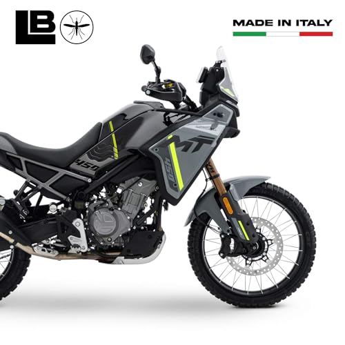 labelbike ليبل بايك - ملصقات هلامية ثلاثية الأبعاد وزخارف وحماية جانبية لخزان الدراجة النارية متوافقة مع CFMOTO 450MT - Image 3