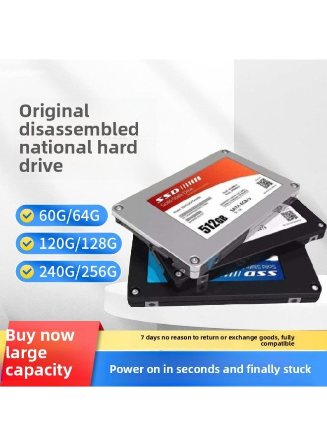 Solid State Drive 120G 240G 480G SATA3 2.5 "solid State Drive Desktop Notebook Universal-Capacity:Solid State 240g-pre-installed W7 32 Digits (for Old Machines)  - Image 1