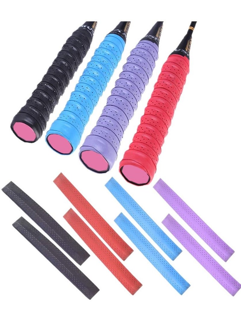 Generic - 8 Pack Racket Grip Replacement Tennis for Badminton Squash Baseball Table Tennis Bike - Image 1