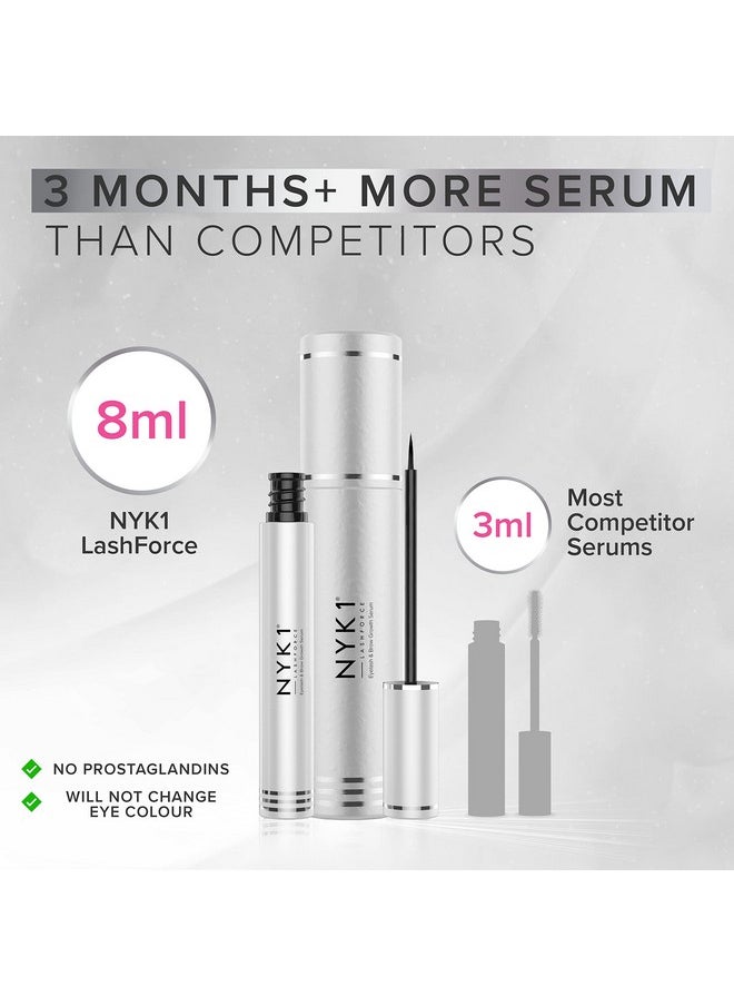 NYK1 - Amazing Lashforce (8Ml) Nyk1 Serum For Eyelash And Eyebrow Growth To Grow Lashes Thicker Natural Longer - Image 1