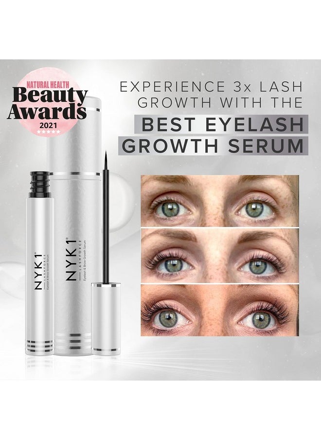 NYK1 - Amazing Lashforce (8Ml) Nyk1 Serum For Eyelash And Eyebrow Growth To Grow Lashes Thicker Natural Longer - Image 1
