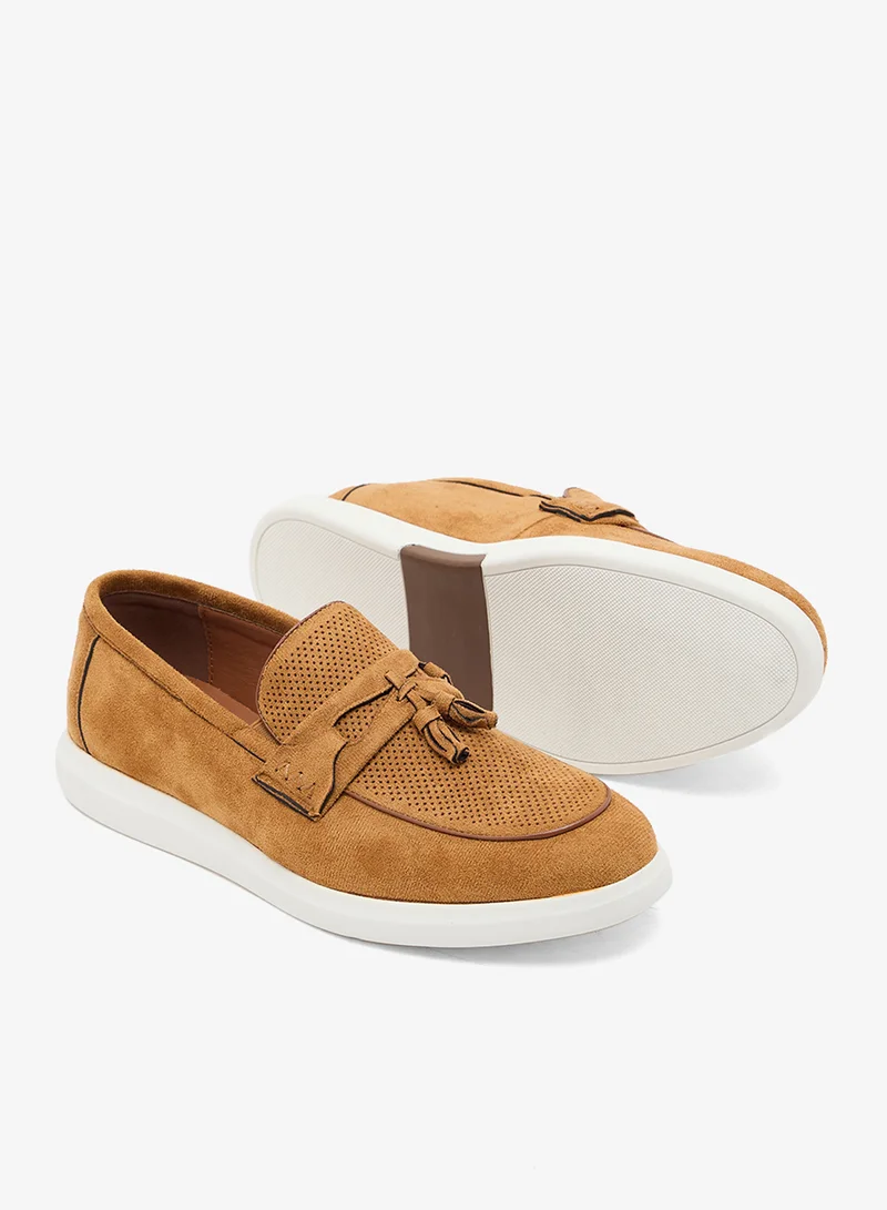 Robert Wood  Classic Perforated Tassel Loafers for Men | Best Price UAE