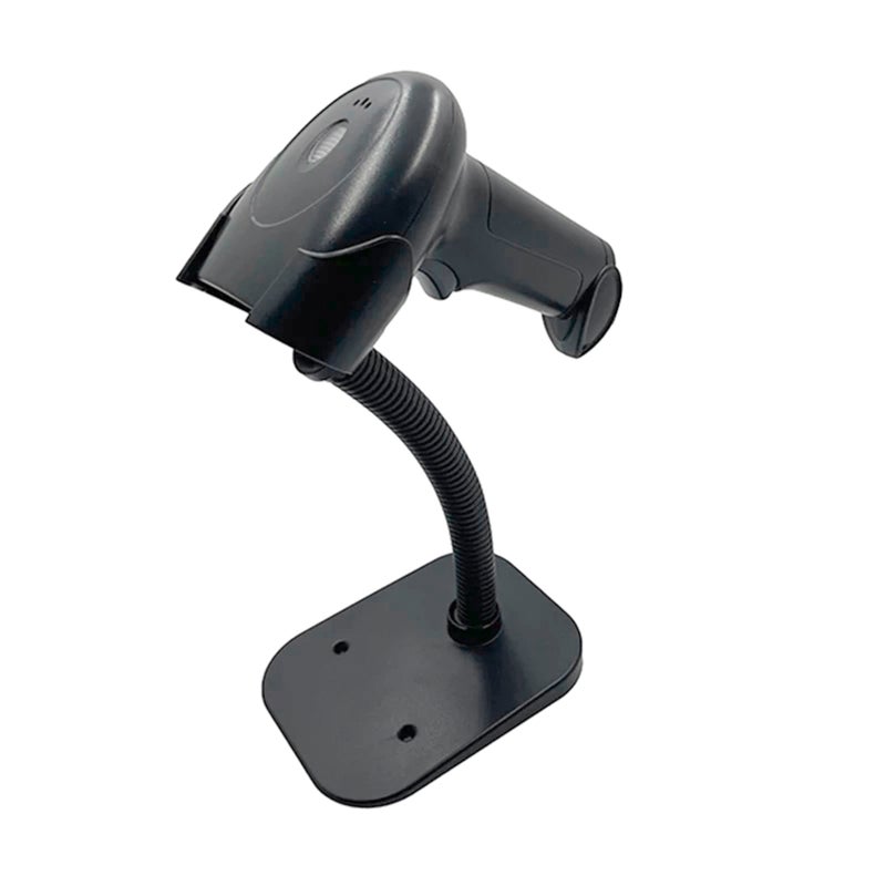 USB Barcode Scanner 1D Handheld Wired Bar Code Reader with Stand Support Paper Code Compatible with Windows Android Linux System for Supermarket Library Book Shop Logistics Retail Warehouse - Image 1