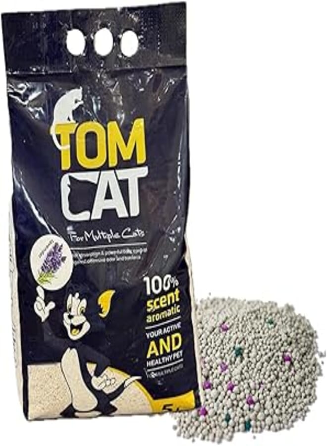 Tom Cat - Cat Litter - Turkish Cat Litter - Cat Care - Cat Cleaner (5L)