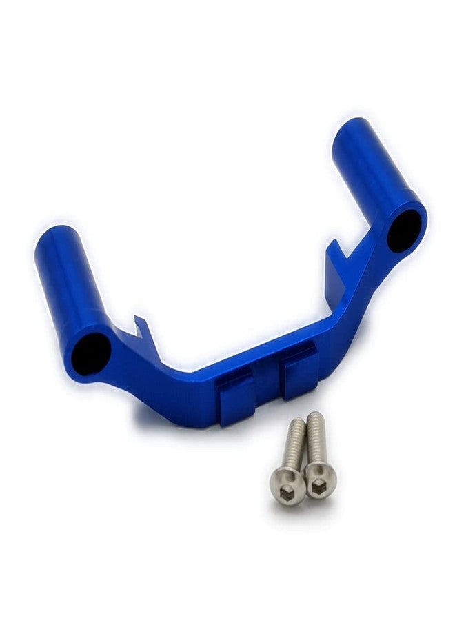 EPTNNASO Aluminum Front Gear Box Protectoer Mount Blue for Traxxas E-REVO 2.0 E-REVO REVO Summit Slayer Pro 4x4 5343X - Image 1