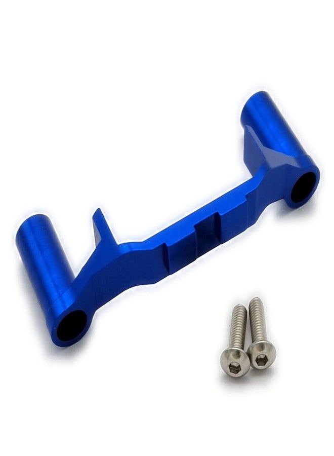 EPTNNASO Aluminum Front Gear Box Protectoer Mount Blue for Traxxas E-REVO 2.0 E-REVO REVO Summit Slayer Pro 4x4 5343X - Image 2