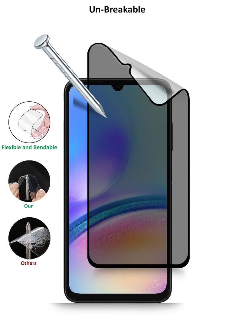 Techie Full Cover Explosion-Proof Matte Ceramic Privacy Film Screen Protector for Samsung Galaxy A05 - Image 5
