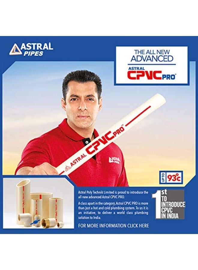 استرال توصيلة ASTRAL (أنثى) من CPVC والنحاس - مقاس 1/2 بوصة (عبوة من 5 قطع) - Image 4