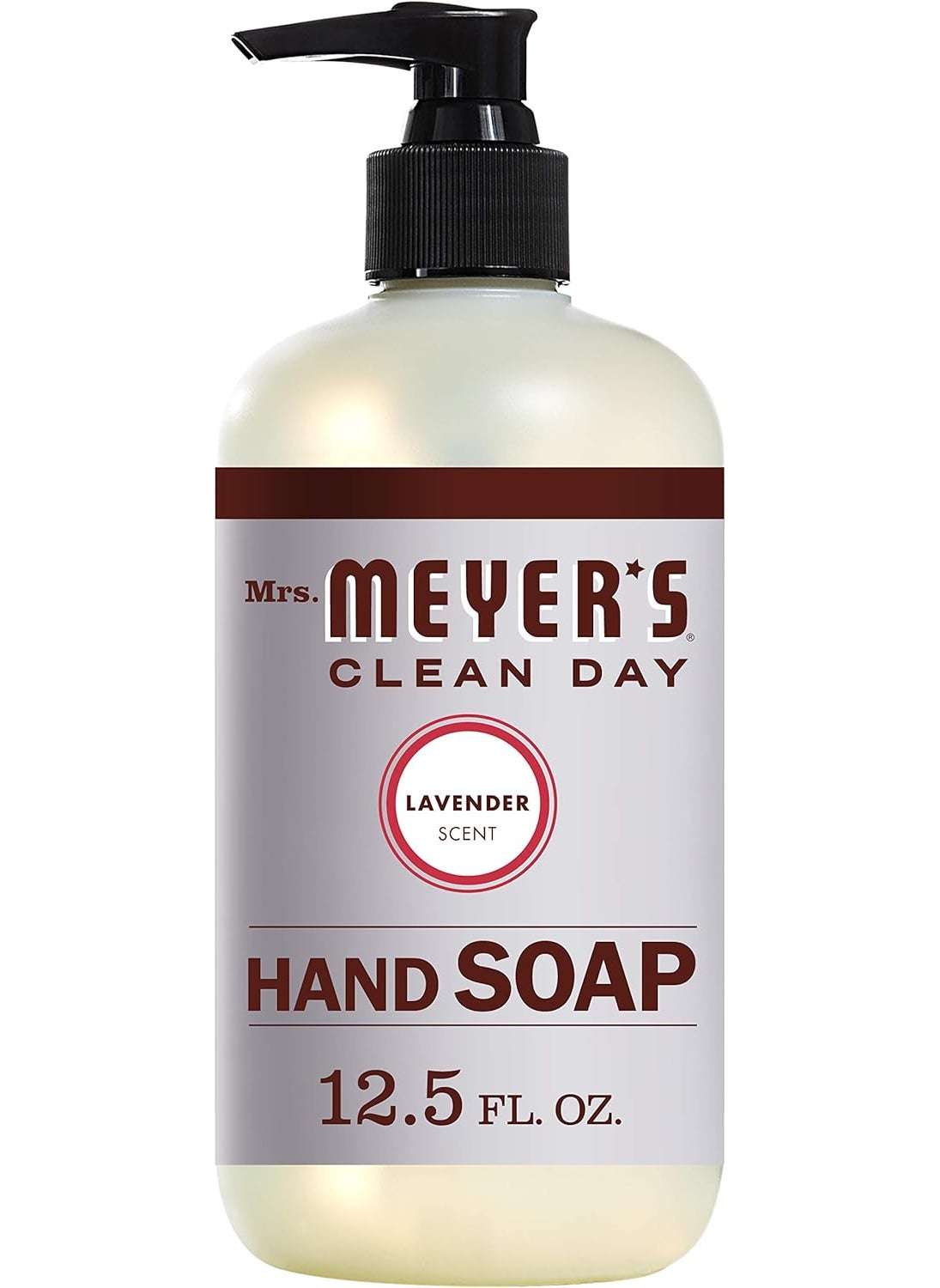Mrs. Meyer's Clean Day - MRS. MEYER'S CLEAN DAY Liquid Hand Soap, Lavender, 12.5 oz - Image 1