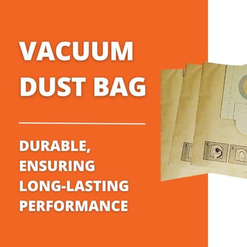 Fein Turbo II Vacuum Dust Bag - Two-Stage Filtration - Traps Fine Particles, Disposable, Tear-Resistant Construction - 3 Pack - 69908195014 - Image 2