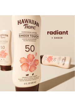 Hawaiian Tropic Sheer Touch Ultra Radiance Lotion Sunscreen SPF 50, 8oz Twin Pack | Hawaiian Tropic Sunscreen SPF 50, Sunblock, Oxybenzone Free Sunscreen, Body Sunscreen Pack, 8oz each - pzsku/Z96CBAF426C3D702EB30DZ/45/_/1734347265/bdcd2e48-f96b-491b-b0df-96fd23318bd5