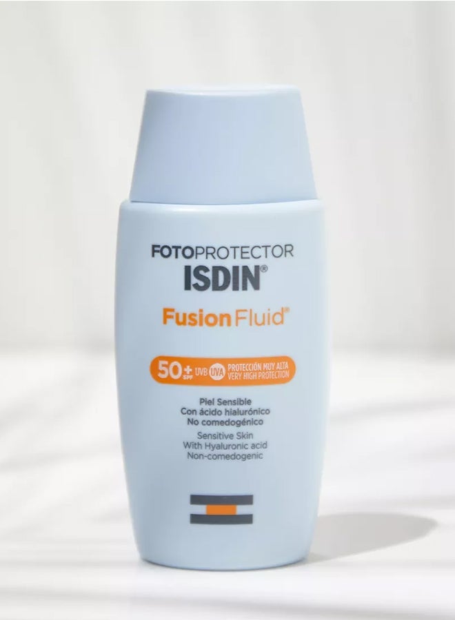 ISDIN Fotoprotector Fusion Fluid Spf 50+ [50Ml] – Ultralight Facial Sunscreen With All-Day Hydration And A Matte, Non-Greasy Touch - Image 3