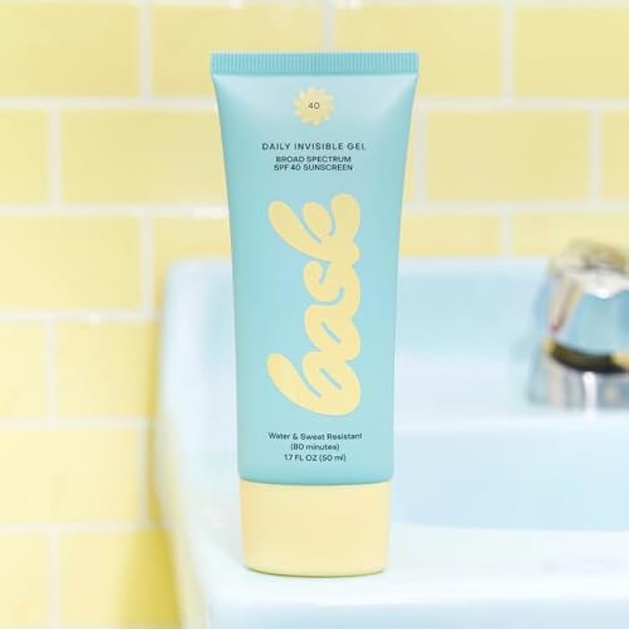 Bask Suncare SPF 40 Daily Invisible Gel Face Sunscreen - Broad Spectrum Protection, Fragrance Free, Makeup Primer, Hydrating, Lightweight & Non-Greasy, Dermatologist Recommended, 1.7 fl oz - Image 4