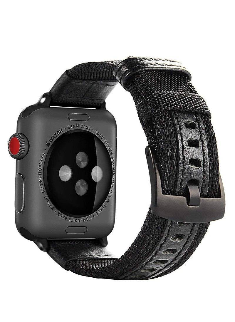 Generic Nylon Solo Loop Stretchy Straps For Apple Watch Band 41mm 40mm 38mm, Elastic Wristbands Strap for iwatch Ultra/Ultra 2 Series 9 8 7 6 5 4 3 2 1 SE 2 SE  - Image 1