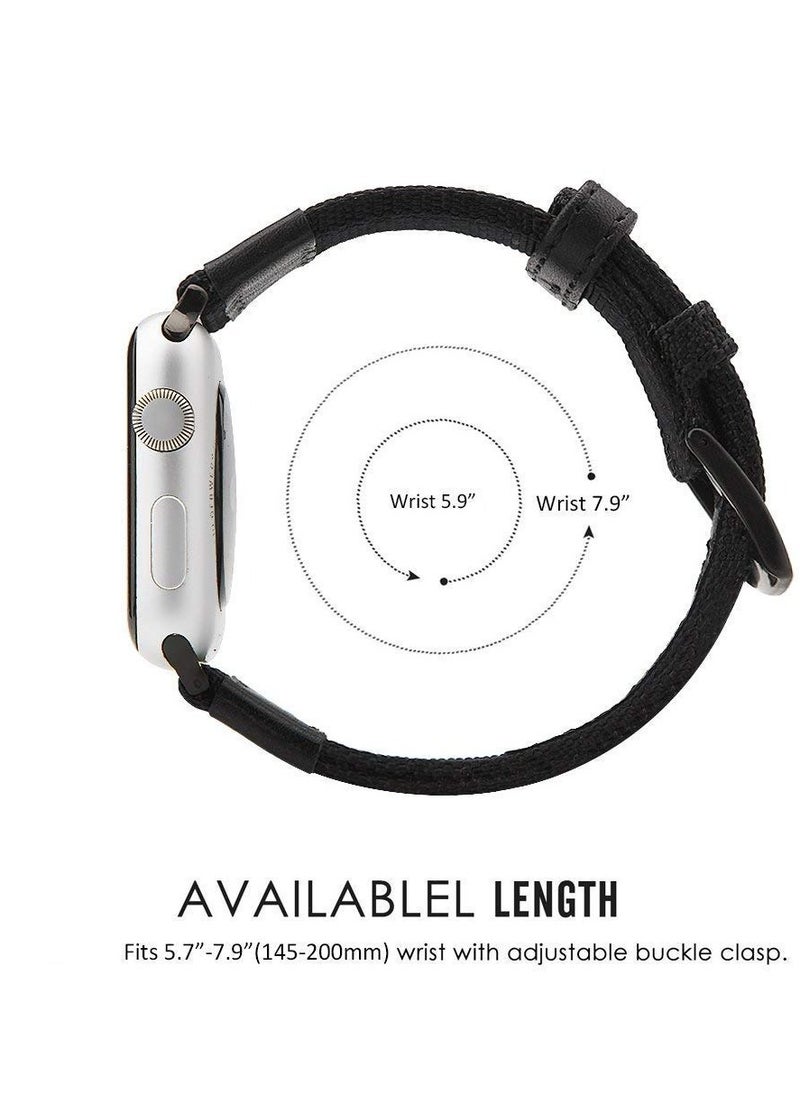 Generic Nylon Solo Loop Stretchy Straps For Apple Watch Band 41mm 40mm 38mm, Elastic Wristbands Strap for iwatch Ultra/Ultra 2 Series 9 8 7 6 5 4 3 2 1 SE 2 SE  - Image 4