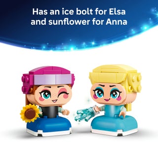 ‏Disney Frozen‏ آنا وإلسا الصغيرتان، لعبة بناء للأطفال بعمر ٥ سنوات وأكثر (٦٥ قطعة) 43284 - view 4