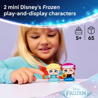 ‏Disney Frozen‏ آنا وإلسا الصغيرتان، لعبة بناء للأطفال بعمر ٥ سنوات وأكثر (٦٥ قطعة) 43284 - view 3