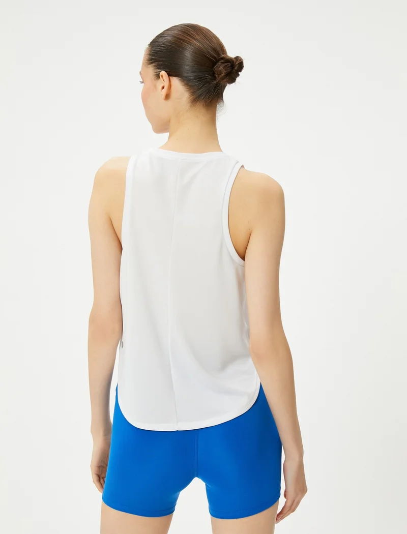 KOTON Sports Basic Undershirt Crew Neck Comfortable Fit