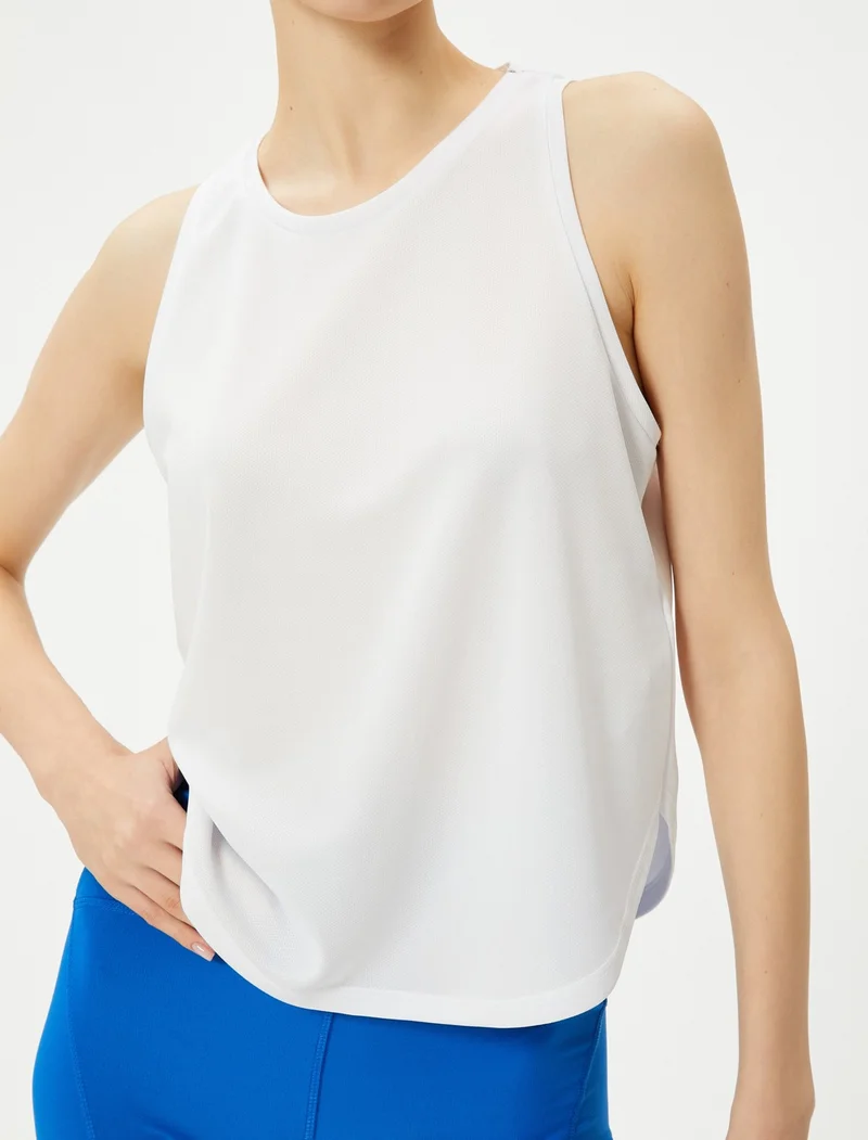 KOTON Sports Basic Undershirt Crew Neck Comfortable Fit